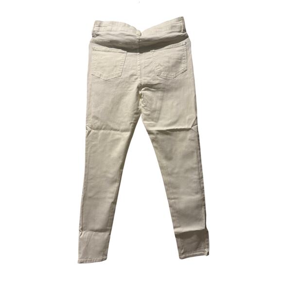 Universal Standard Seine High Rise Skinny Jeans 32 Inch, XS 10/12, White, BNWT - Picture 4 of 8